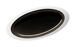 Hering Berlin, Obsidian, Oval platter