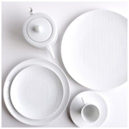 Bernardaud, Organza White, Dessert plate