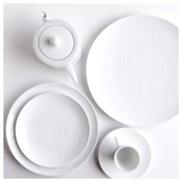 Bernardaud, Organza White, Bread and butter plate