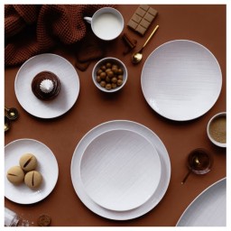 Bernardaud, Organza White, Bread and butter plate