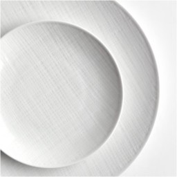 Bernardaud, Organza White, Presentation plate