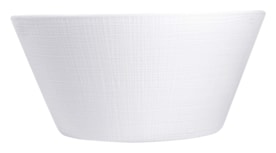 Bernardaud, Organza White, Salad bowl large