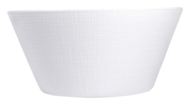 Bernardaud, Organza White, Salad bowl large