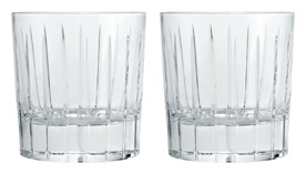 Christofle, Iriana, Double old fashioned glasses, set of 2