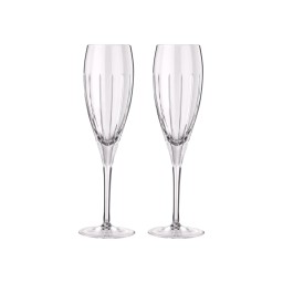 Christofle, Iriana, Champagne flutes, set of 2