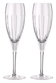 Christofle, Iriana, Champagne flutes, set of 2