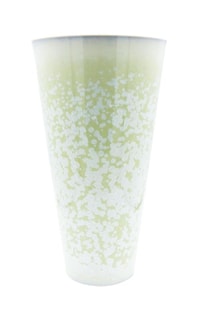 Jaune de Chrome, Song Amande, Cone vase, medium