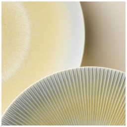 Jaune de Chrome, Dune, Dessert plate