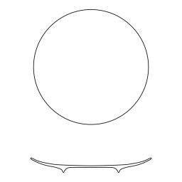 Jaune de Chrome, Tellure, Presentation plate