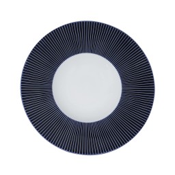 Jaune de Chrome, Bolero Blue, Gourmet plate