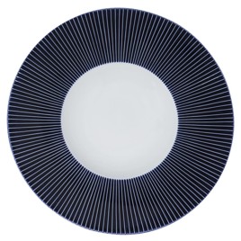 Jaune de Chrome, Bolero Blue, Gourmet plate