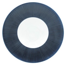 Jaune de Chrome, Bolero Blue, Soup plate with rim