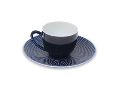 Jaune de Chrome, Bolero Blue, Coffee saucer