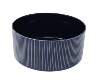 Jaune de Chrome, Bolero Blue, Salad serving bowl, small