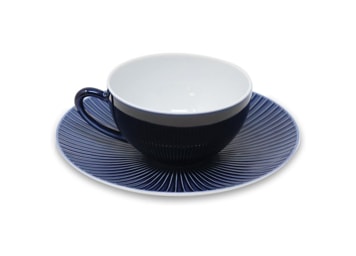 Jaune de Chrome, Bolero Blue, Tea saucer