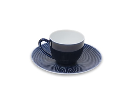 Jaune de Chrome, Bolero Blue, Coffee cup