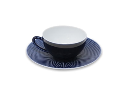 Jaune de Chrome, Bolero Blue, Tea cup