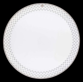 Robert Haviland & C. Parlon, Home Platinum, Round flattarte dish