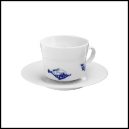 Hering Berlin, Ocean, Cappuccino cup with saucer