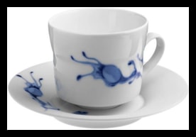 Hering Berlin, Ocean, Cappuccino cup with saucer
