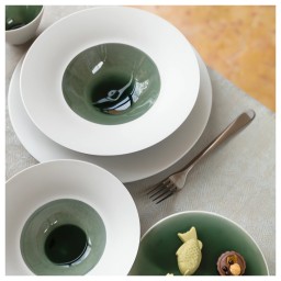 Hering Berlin, Emerald, Spinner plate for cake and pastries