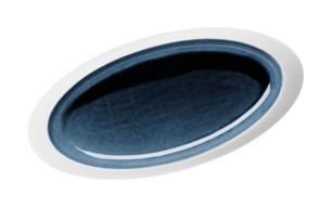 Hering Berlin, Blue Silent, Oval platter