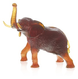 Daum, Univers Animaliers, Large Elephant by Jean-François Leroy