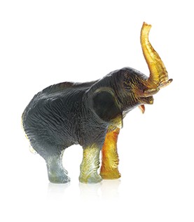 Daum, Univers Animaliers, Elephant by Jean-François Leroy