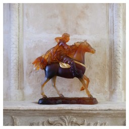 Daum, Univers Animaliers, Desert Horseman, 75 ex