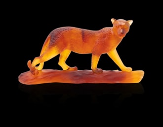 Daum, Univers Animaliers, Tropical Leopard, 500 ex