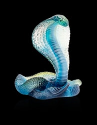 Daum, Univers Animaliers, Naja, 500 ex