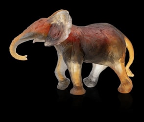 Daum, Univers Animaliers, Large Elephant Savana I. Carabantes, 225 ex