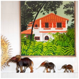 Daum, Univers Animaliers, Large Elephant Savana I. Carabantes, 225 ex