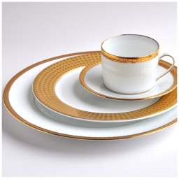 Bernardaud, Athena Gold, Oval platter medium