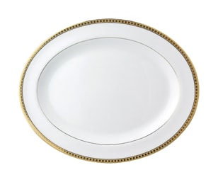 Bernardaud, Athena Gold, Oval platter small