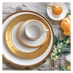 Bernardaud, Athena Gold, Relish dish