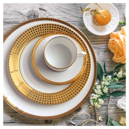 Bernardaud, Athena Gold, Oval platter small