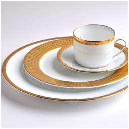 Bernardaud, Athena Gold, Dinner plate