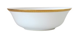 Bernardaud, Athena Gold, Medium salad bowl