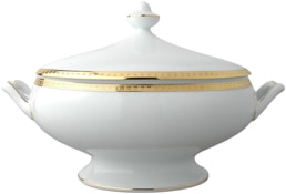 Bernardaud, Athena Gold, Soup tureen