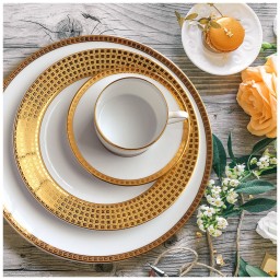 Bernardaud, Athena Gold, Open vegetable bowl