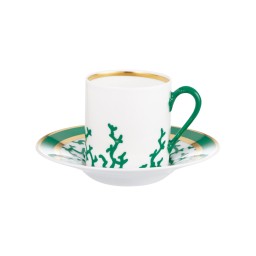 Raynaud, Cristobal Émeraude, Coffee saucer