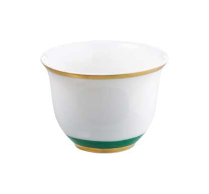 Raynaud, Cristobal Émeraude, Zarf or sake cup