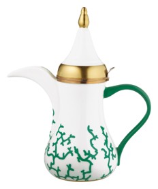 Raynaud, Cristobal Émeraude, Arabic coffee pot