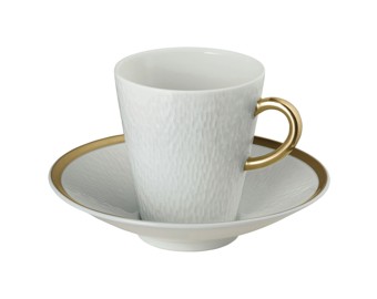 Raynaud, Minéral Gold Rim, Coffee saucer