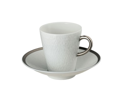 Raynaud, Minéral platinum, Coffee saucer