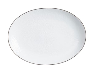 Raynaud, Minéral platinum, Oval platter