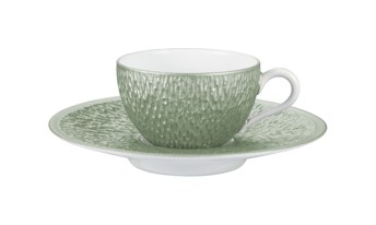 Raynaud, Minéral irisé Celadon, Moka saucer