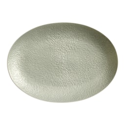 Raynaud, Minéral irisé Celadon, Oval platter