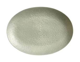 Raynaud, Minéral irisé Celadon, Oval platter